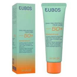 EUBOS DAILY Ray Protect Sıvısı LSF 50+ 50 ml gündüz kremi, 50 ml