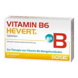 VITAMIN B6 HEVERT tabletler, 60 adet