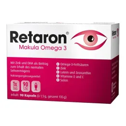 Retaron Makula Omega-3 kapsülleri, 90 adet