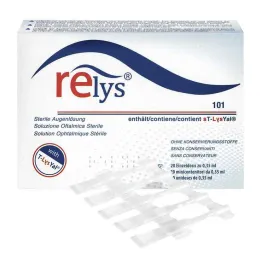 Relys göz damlası tek doz, 20x0,35 ml