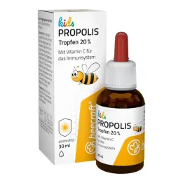 Beecraft Kids Propolis organik damla %20 artı C vitamini, 30 ml