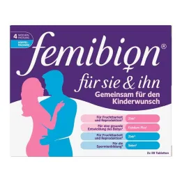 Onun için Femibion & tabletleri, 2x28 adet
