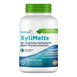 Xylimelts yapışkan tabletler hafif nane Oracoat, 110 adet
