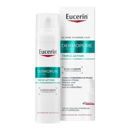 Eucerin Dermopure Klinik Üçlü Etkili Krem, 40 ml