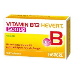 B12 Vitamini Hevert 500 µg tablet, 120 adet