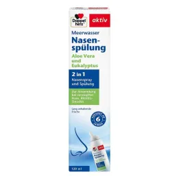 Doppelherz deniz suyu burun durulama, 120 ml
