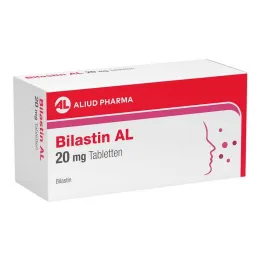 Bilastin AL 20 mg tablet, 20 adet