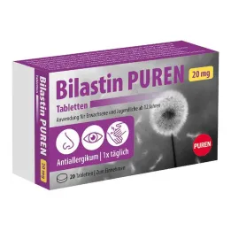 Bilastin Puren 20 mg tablet, 20 adet