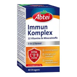 Abtei İmmün Kompleks Kaplı Tabletler, 40 tablet