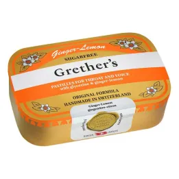 Grethers Zencefil Limon şekersiz, 110 gr