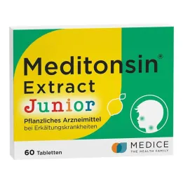 Meditonsin Extract Junior bitkisel soğuk tabletler, 60 adet