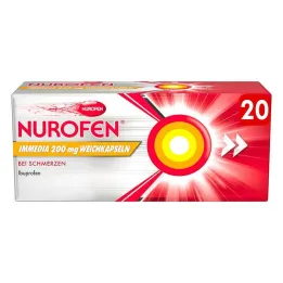 Nurofen Immedia 200 mg yumuşak kapsül, 20 adet