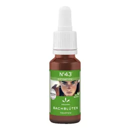 Bach çiçekleri No. 43 damla, 20 ml
