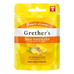Grethers Zencefil Limon şekersiz, 30 gr