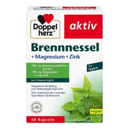 Doppelherz Isırgan Otu + Magnezyum + Çinko Kapsülleri, 60 adet