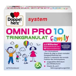 Doppelherz Omni Pro 10 aile sistemi içme granülleri, 20 adet
