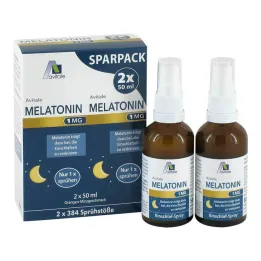 Melatonin 1 mg uyku spreyi, 2 x 50 ml