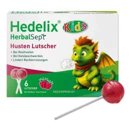 Hedelix Herbalsept Öksürük Lolipop Çocuk, 6 adet