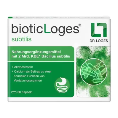 Bioticloges subtilis kapsülleri, 30 adet Bioticloges subtilis kapsülleri, 30 adet