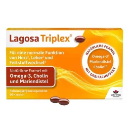 Lagosa Tripleks yumuşak kapsüller, 60 adet