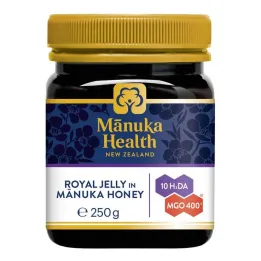 Manuka Health Mgo 400 + Manuka Balı & Arı Sütü, 250 gr