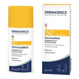 Dermasence Solvinea Med Güneş Koruma Yüz Sıvısı LSF 50+, 50 ml