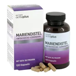 Activplus deve dikeni + enginar + karahindiba kapsülleri, 120 adet