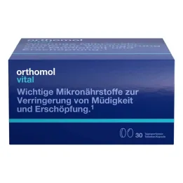 Orthomol Vital tablet/kapsül kombinasyon paketi, 30 adet