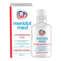 Meridol med klorheksidin %0,2 ağız boşluğu solüsyonu, 300 ml