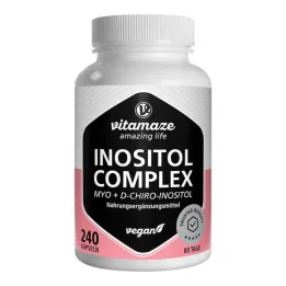 İnositol Kompleksi Krom + B6 Vitamini + Folik Asit Kapsülleri, 240 adet