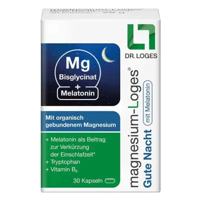 Magnezyum Loges Melatonin Kapsüllü İyi Geceler, 30 adet Magnezyum Loges Melatonin Kapsüllü İyi Geceler, 30 adet