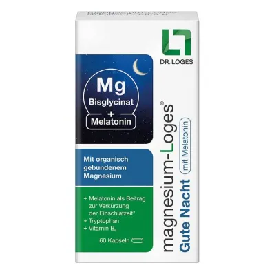 Magnezyum Loges Melatonin Kapsülleri ile İyi Geceler, 60 adet Magnezyum Loges Melatonin Kapsülleri ile İyi Geceler, 60 adet