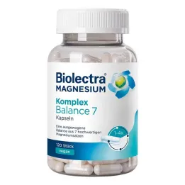 Biolectra Magnezyum Kompleksi Dengesi 7 kapsül, 120 adet
