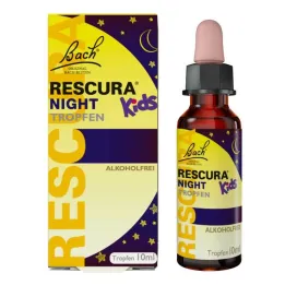 Bach Flowers Rescura Night Kids alkolsüz damla, 10 ml