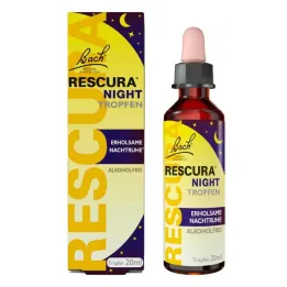Bach çiçekleri Rescura Gece alkolsüz damla, 20 ml