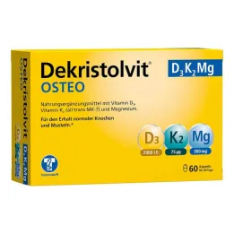 Dekristolvit Osteo D3K2 Mg kapsüller, 60 adet